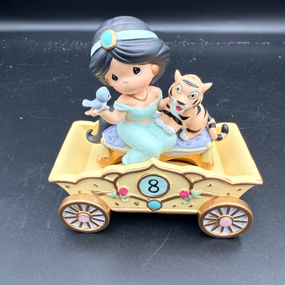 Precious Moments Disney Showcase Jasmine Birthday Parade Age 8 Figurine 114425